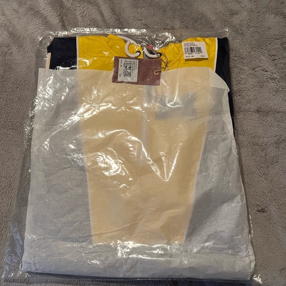 Michigan Wolverines Quarter Zip Jacket Mitchell & Ness - Picture 6 of 7